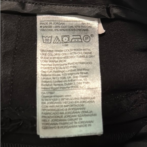 Banana Republic Black Sloan pants - Picture 3 of 3